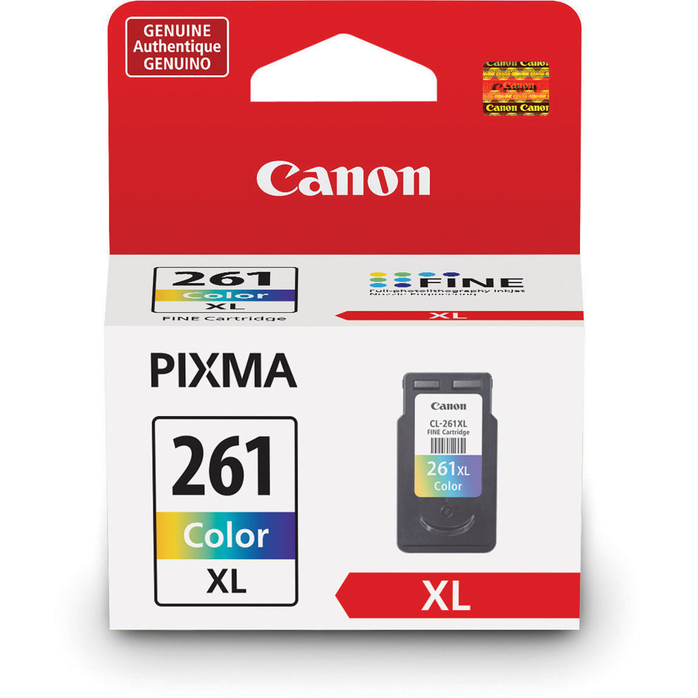 576735d4d96803b83e75db7f8c6225d5.jpg Cartucho de tinta de color Canon CL-261 XL (12,2 ml) - Imagen 1
