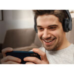 Audio-Technica ATH-S220BT Auriculares supraaurales inalámbricos (negro) - Imagen 2