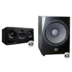 Adam Professional Audio El sistema de altavoces Frankfurt Matched 2.2 con 2 monitores de 3 vías de 10" y subwoofers de 21" - Imagen 2