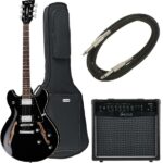 Harley Benton HB-35 BK Vintage Series Bundle