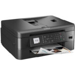 Brother MFC-J1010DW Wireless Inkjet All-in-One Color Printer with LC401XL3PKS High-Yield 3-Color Ink Cartridges Kit (Manufacturer Refurbished) - Imagen 2