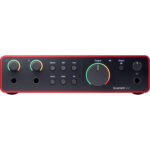 Kit de interfaz de audio Focusrite Scarlett 2i2 USB-C (4.ª generación) con micrófono Audio-Technica AT2020 - Imagen 15