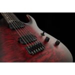 Harley Benton Amarok-6 BKRD Quilted B Bundle - Imagen 9