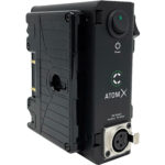 Atomos AtomX/Core Power Box con cable XLR de 6,6' para monitor NEON (montaje dorado)