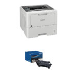 Impresora láser monocromática empresarial Brother HL-L6210DW con dos cartuchos de tóner negro TN920XL de alto rendimiento - Imagen 3