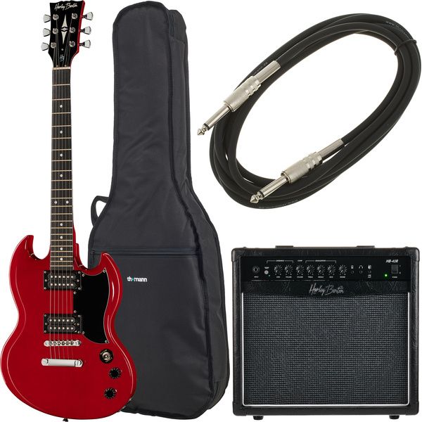 5aa71d60b3356521f1c990128df44de2.jpg Harley Benton DC-200 CH Student Serie Bundle - Imagen 1