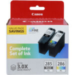Canon PIXMA TR7820 Wireless All-in-One Inkjet Printer with PG-285 XL/CL-286 XL Value Pack Kit - Imagen 4