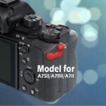 Mejora del botón táctil Cineasy para Sony a7 II, a7R II, a7S II (rojo) - Imagen 3
