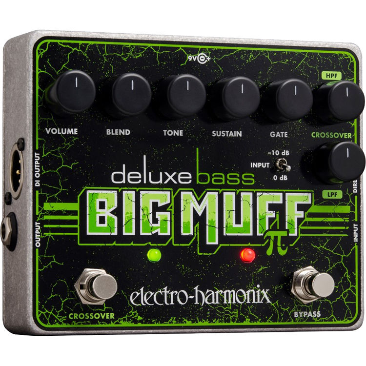 5ba08750434ea6bbad1f9f326a124828.jpg Pedal de distorsión/sustentador Electro-Harmonix Deluxe Bass Big Muff Pi - Imagen 1