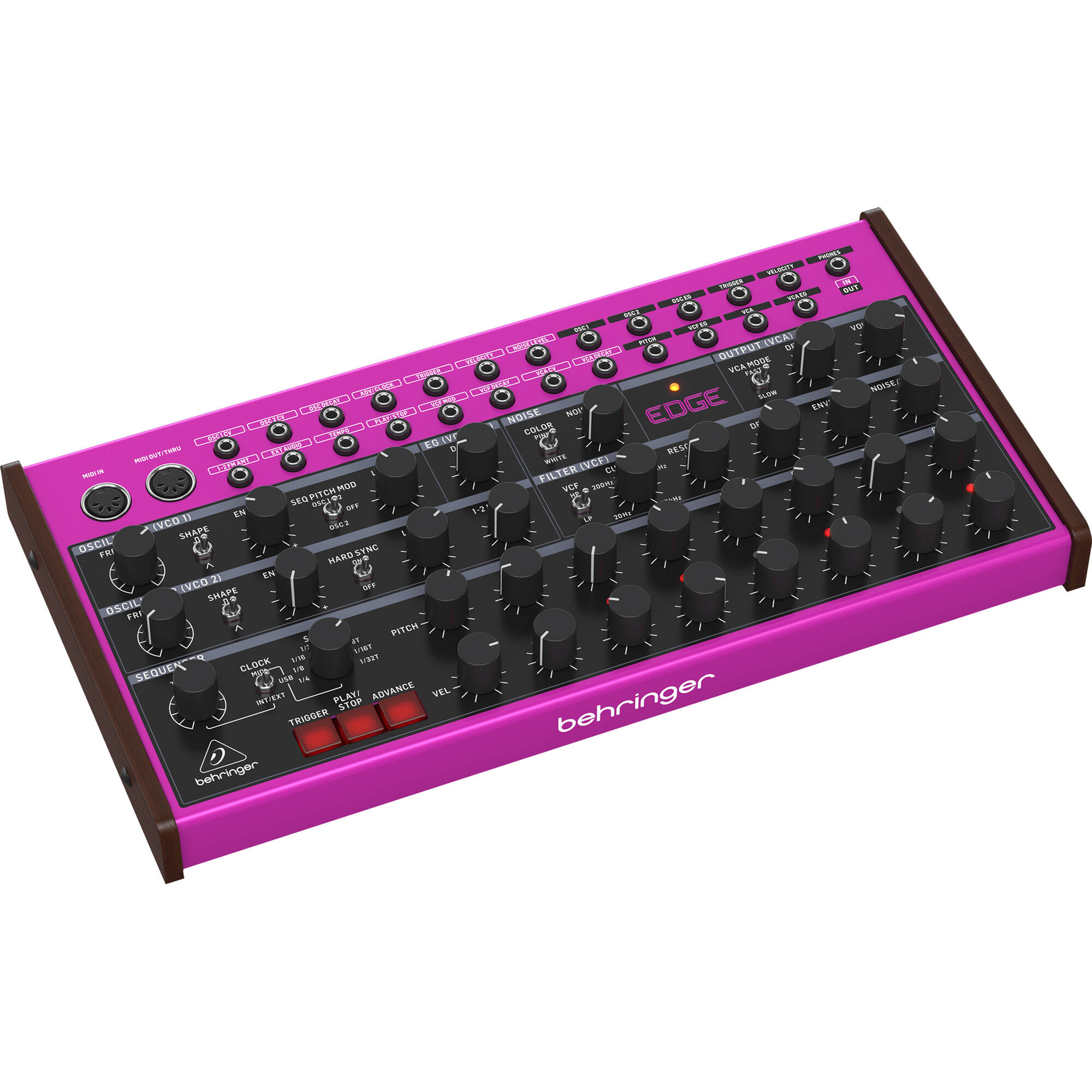 5be0e98e153283ef9601a1c247f2c723.jpg Sintetizador de percusión semimodular analógico Behringer EDGE - Imagen 1