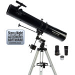 Celestron PowerSeeker 114EQ 114 mm f/8 Telescopio reflector y kit de filtro solar EclipSmart - Imagen 4