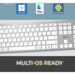 Teclado Adesso EasyTouch 730 (Blanco) - Imagen 8