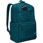 Mochila para portátil reciclada Case Logic Uplink (verde azulado profundo, 26 L) - Imagen 5
