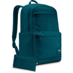 Mochila para portátil reciclada Case Logic Uplink (verde azulado profundo, 26 L)