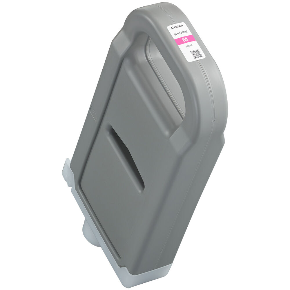 5dcc8ab971e6daa645f7f3c810813f68.jpg Canon PFI-2700 Magenta Pigment Ink Cartridge (700mL) - Imagen 1