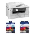 Brother MFC-J6940DW All-in-One Color Inkjet Printer with LC402 INKvestment Tank High-Yield Black and Color Ink Cartridges Kit - Imagen 3