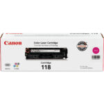 Cartucho de tóner Canon 118 (magenta)