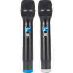 American Audio WM-219 Two-Channel UHF Wireless Handheld Microphone System - Imagen 2