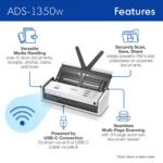 Escáner de documentos portátil inalámbrico Brother ADS-1350W - Imagen 3
