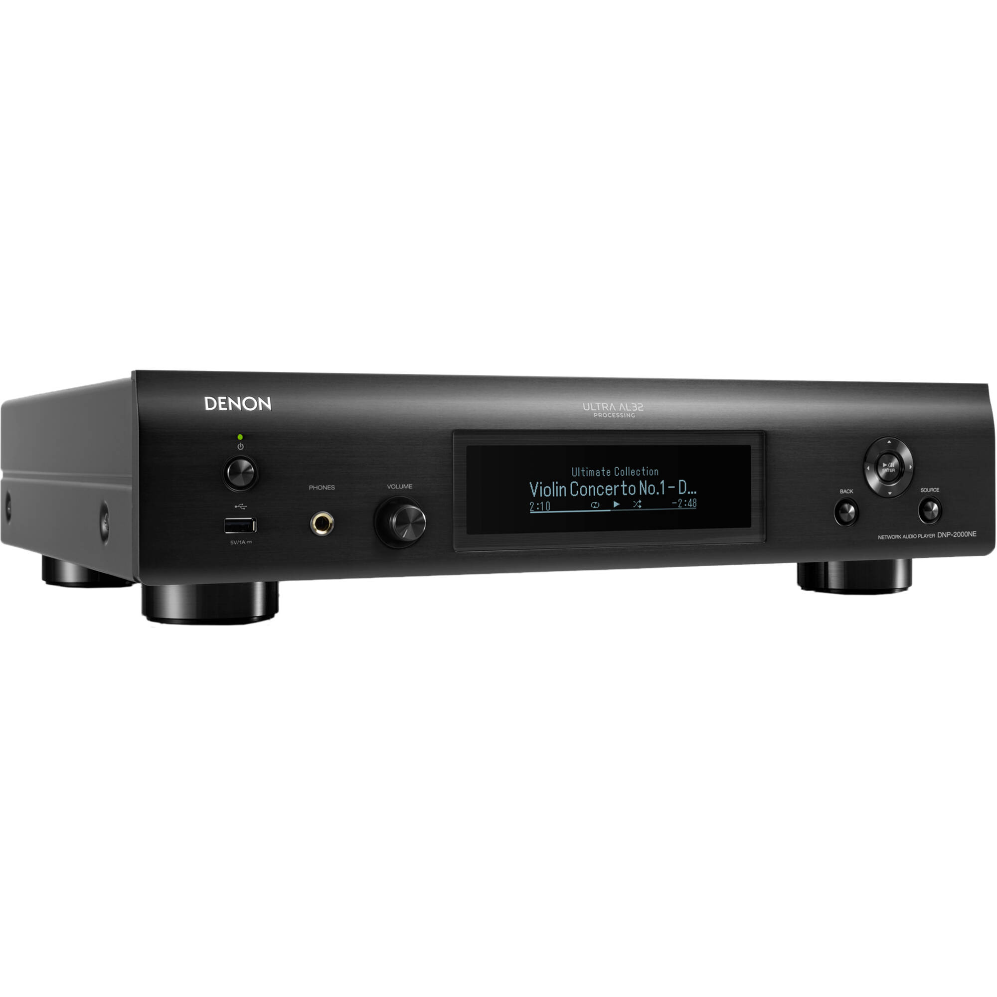 600ba6e5a1d2d3bfe953dde11b5ae539-1.jpg Denon DNP-2000NE Transmisor de audio DAC de alta resolución con HEOS (negro) - Imagen 1