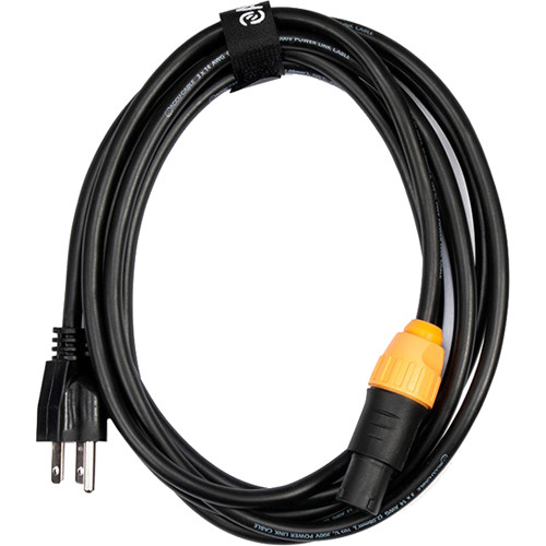 600cb37c07713879e212a5120fbb3425.jpg American DJ IP65 Power Link to Edison 3-Prong Power Cable, 15' - Imagen 1