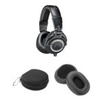 Audio-Technica ATH-M50x Kit de auriculares y estuche (negro)