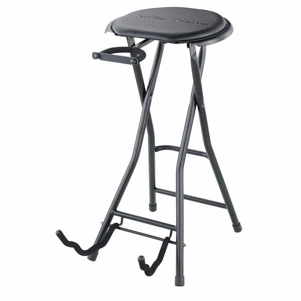610b8bc6ebbc0d3b101da56b16eb3db5.jpg Harley Benton Guitar stool with stand - Imagen 1