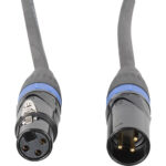 American DJ Accu-Cable XLPRO-10 XLR3M to XLR3F Audio Cable (10') - Imagen 2