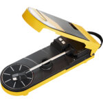 Audio-Technica Sound Burger Tocadiscos Bluetooth portátil manual de dos velocidades (amarillo) - Imagen 5