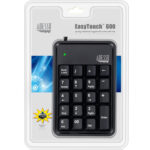 Adesso AKB-600HB Teclado mecánico de 19 teclas con concentrador USB de 3 puertos (negro) - Imagen 8