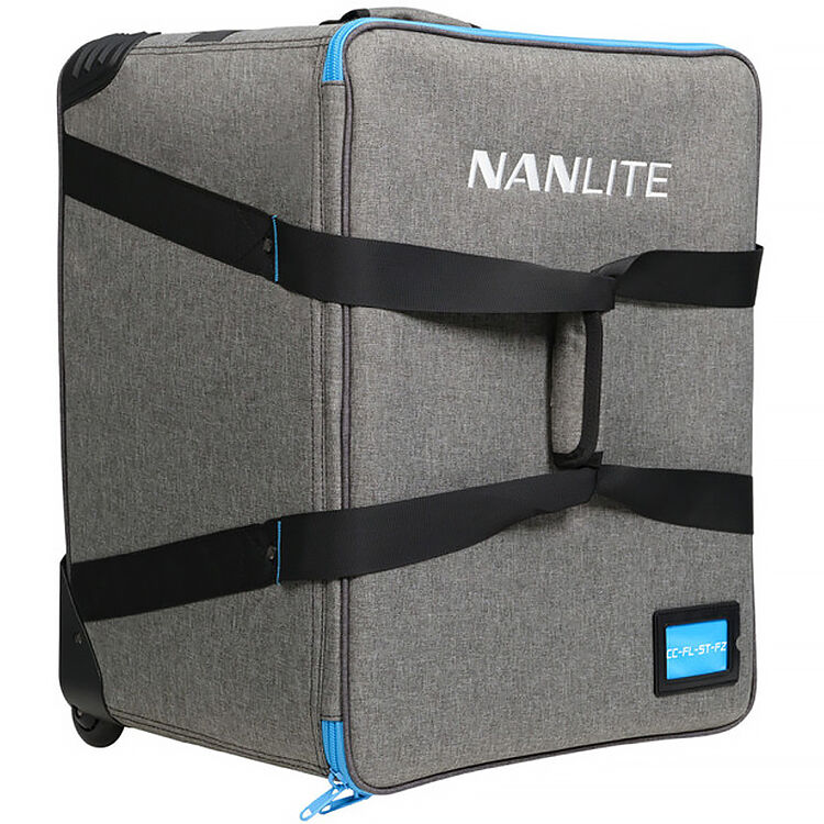 63ba8dd636fb7db1cbbffee89661b2ee.jpg Estuche acolchado con ruedas Nanlite para Forza 300B II, 500B II o FL-20G Fresnel - Imagen 1