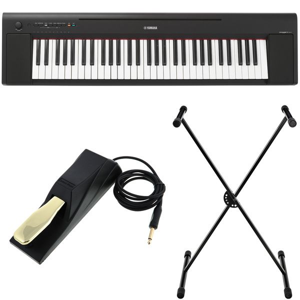 63ee78e3ad999dd76d0f2b5e1bb3a257.jpg Yamaha NP-15 Piaggero Black Set - Imagen 1