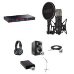 Focusrite Scarlett 18i20 USB-C Audio/MIDI Interface Home Studio Kit (4ta generación)