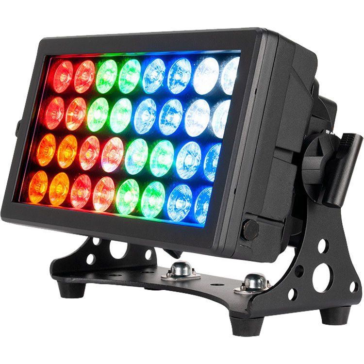 642a0ee0fa7e5e9d2324942f8af4fb31.jpg American DJ 32 HEX Panel IP - IP65 Rated Wash / Blinder / Color Strobe (Black) - Imagen 1