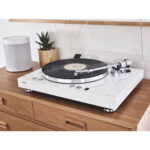 Yamaha MusicCast VINYL 500 Tocadiscos estéreo inalámbrico de dos velocidades (blanco) - Imagen 6