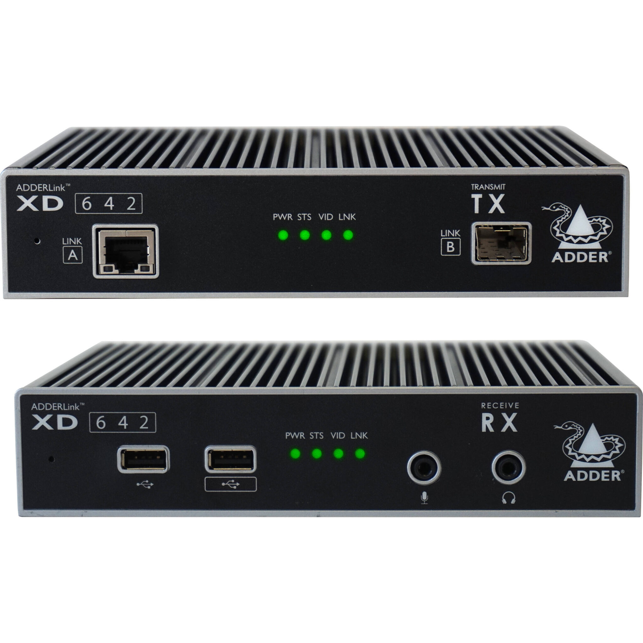 64965db48b5929f2ef7990dbed1c33c6.jpg Adder AdderLink XD Par de extensores DisplayPort duales 4K mejorados con cables de red de EE. UU. - Imagen 1