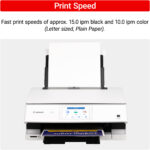 Canon PIXMA TS8820 Wireless All-in-One Inkjet Printer with CLI-231/PGI-230 5-Color Ink Tank Kit - Imagen 12