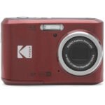 Cámara digital Kodak PIXPRO FZ45 con kit de accesorios (rojo) - Imagen 12