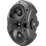 Electro-Voice EVID 6.2T Altavoz de instalación pasivo de 2 vías 300 W 70 V/100 V con woofers duales de 6" (par, negro) - Imagen 2