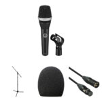 Paquete de micrófono vocal portátil AKG D5 para presentaciones en vivo - Imagen 2