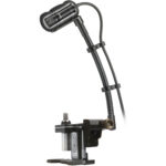 Audio-Technica ATM350UL Micrófono de condensador cardioide para instrumentos con sistema de montaje de tambor (cuello de cisne de 5")