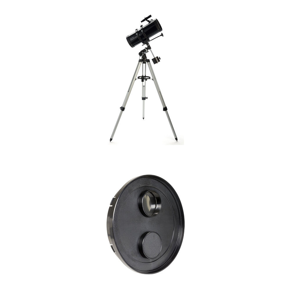 674ca4d1a25f572a15f3be8db2698a22.jpg Telescopio reflector Celestron PowerSeeker 127EQ con kit de filtro solar EclipSmart - Imagen 1