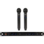 Sistema inalámbrico de doble canal Audix AP42 Performance Series con dos transmisores portátiles H60/OM5 (554 a 586 MHz)