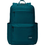 Mochila para portátil reciclada Case Logic Uplink (verde azulado profundo, 26 L) - Imagen 2
