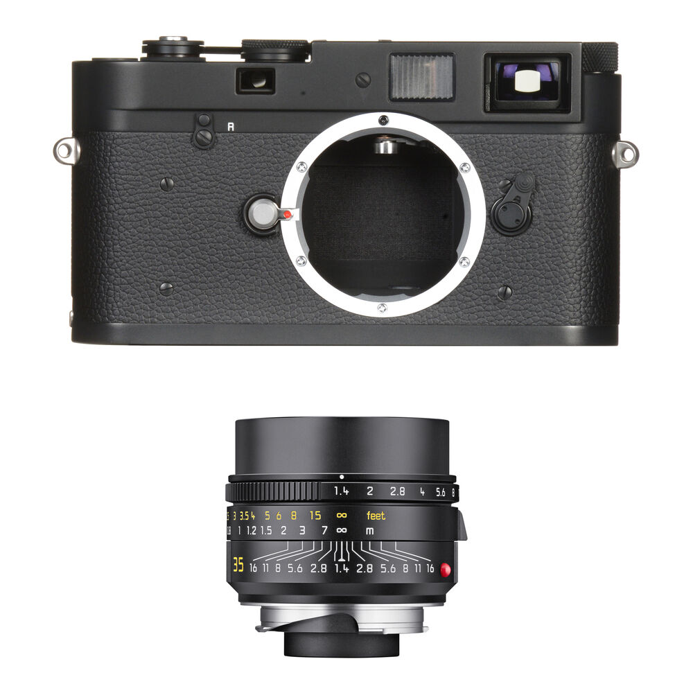 67f1cabfd6e7e71471ca506e494f0cff.jpg Cámara telémetro Leica M-A (Typ 127) con kit de lentes de 35 mm f/1.4 (negro) - Imagen 1