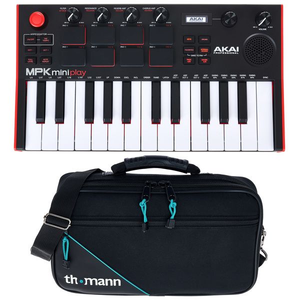 691480ff872ab35b0833ec753ff18438.jpg AKAI Professional MPK mini Play MK3 Bag Bundle - Imagen 1