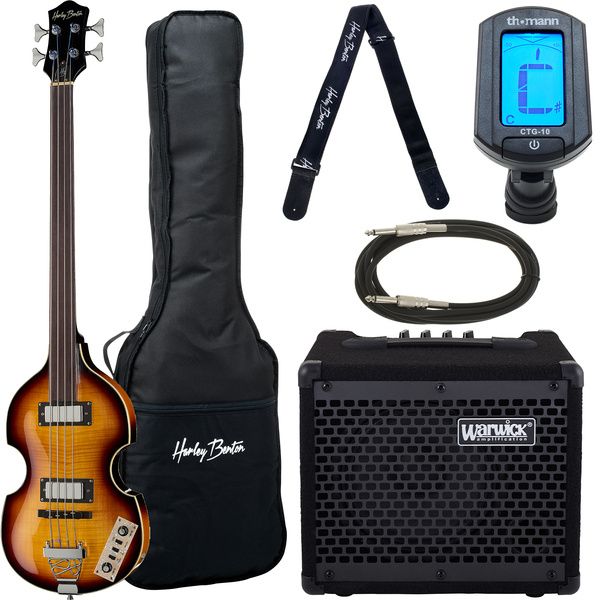 6965d430f1eec85488597282e47d9862.jpg Harley Benton Beatbass FL VS Set w/Warwick - Imagen 1