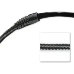 Carson ER-20 Retenedor de gafas Gripz trenzado (estándar, tormenta de medianoche)