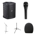 Paquete de cantante/compositor PA inalámbrico Bose S1 Pro+ con micrófono y soportes - Imagen 2