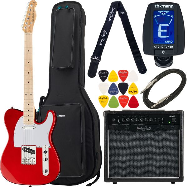 6a824c955f60a8bcdd6da1a02922b9b0.jpg Harley Benton TE-20MN CA Standard Bundle - Imagen 1